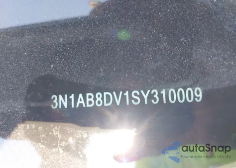 2025 Nissan Sentra Sr from USA, damaged, VIN 3N1AB8DV1SY310009